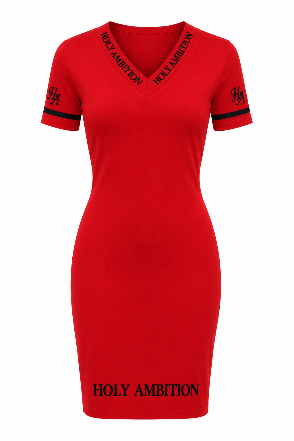 womens mid-sleeve casual dress